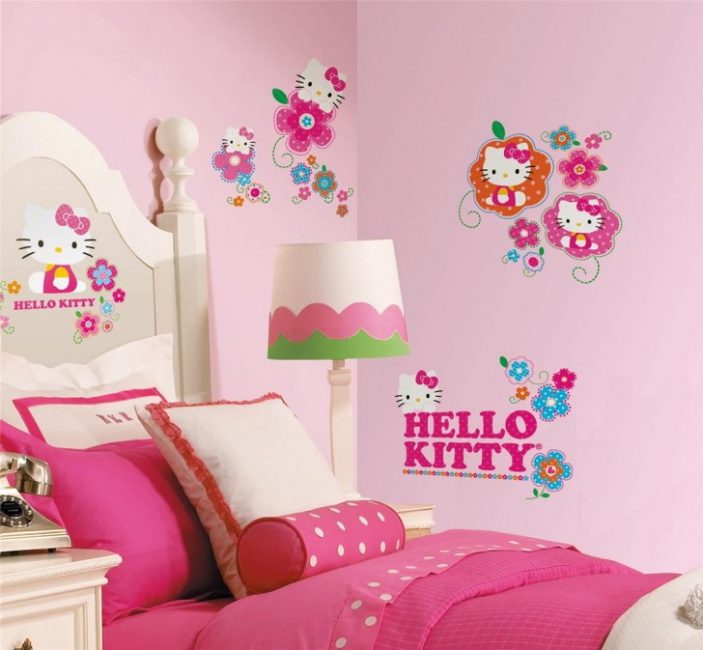 Pink interior - comfort and wonderful atmosphere