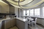 Σχεδιασμός κουζίνας με μπαλκόνι (100+ φωτογραφίες): Είμαστε για την ενοποίηση του χώρου !!!
