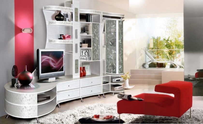 Modern tarzda oturma odası mobilyaları (115+ Fotoğraf): Şık bir tasarım oluşturmak için bilmeniz gereken her şey