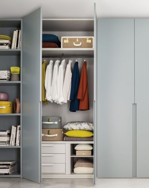A wardrobe can place in itself not only things, but everything needed to be hidden.