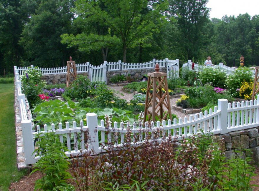 Kolonistische Gärten waren von praktischer Bedeutung.