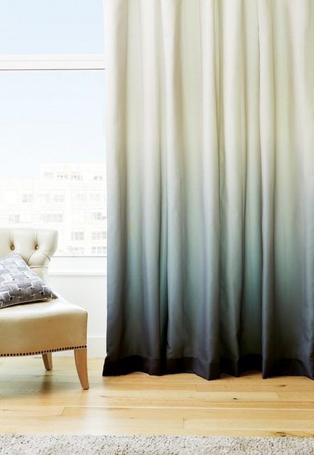 Ombre curtains for all ages
