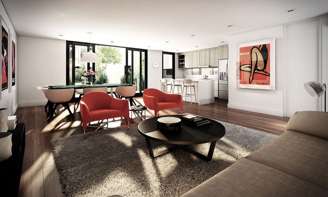 Indoor furniture increases space