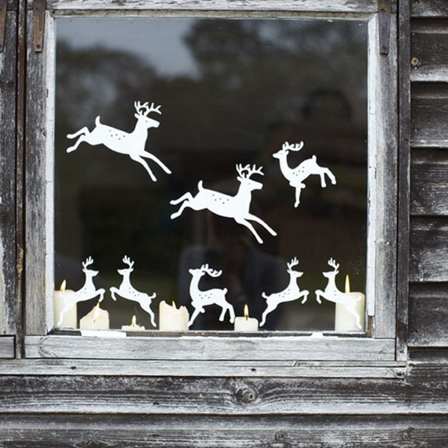 Figur av hjort - en symbol för jul