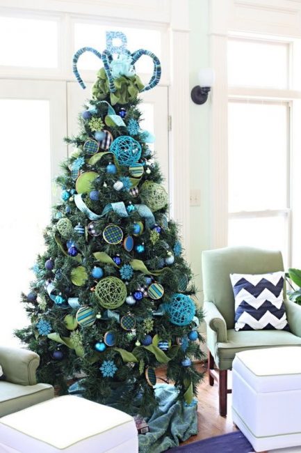 Gezginler için güzel bir Noel ağacı