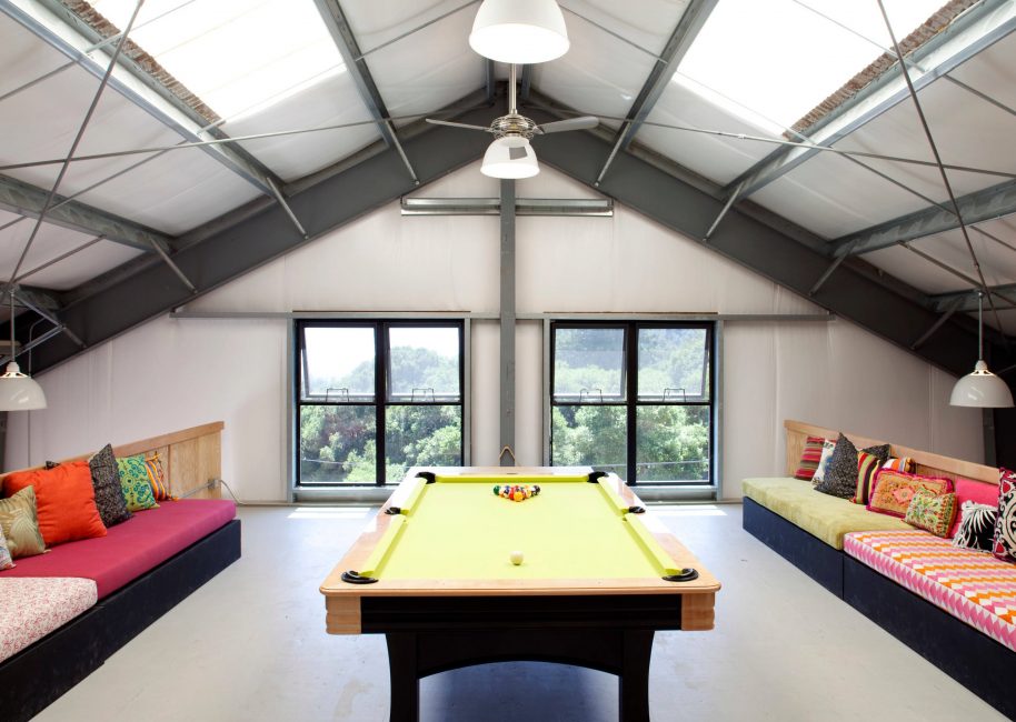 The size of the billiard table is determined by the area of ​​the room