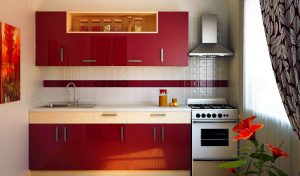 La magie des couleurs qui affecte notre perception de l'intérieur: conception d'une cuisine rouge aux couleurs vives (115+ photos)