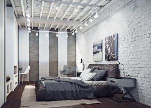 Loft-achtige appartementinterieur: 215+ Ontwerp foto's van onbeperkte ruimte voor zelfexpressie