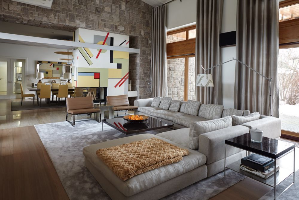 Moderner Stil in den Innenräumen der Apartments: von modern bis modern