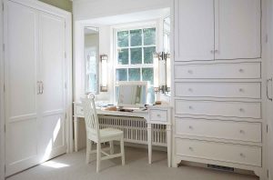 Tocador con espejo e iluminación: 140+ (foto) Opciones para su dormitorio
