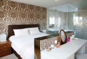 Toeletta con specchio e illuminazione: 140+ (Foto) Opzioni per la tua camera da letto