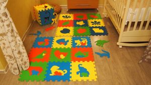 Covoare, puzzle-uri pentru copii - Podea moale: în dezvoltare cu confort (145+ Fotografii)