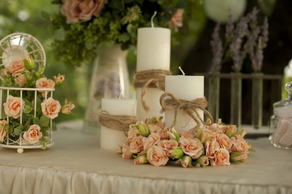 Düğün Masası Dekorasyonu