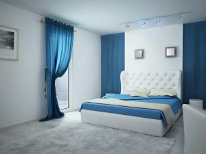 ผ้าม่านสำหรับห้องนอน: (280 + ภาพถ่าย): อุปกรณ์เสริมที่สดใสสำหรับการตกแต่งภายในของคุณในปี 2018