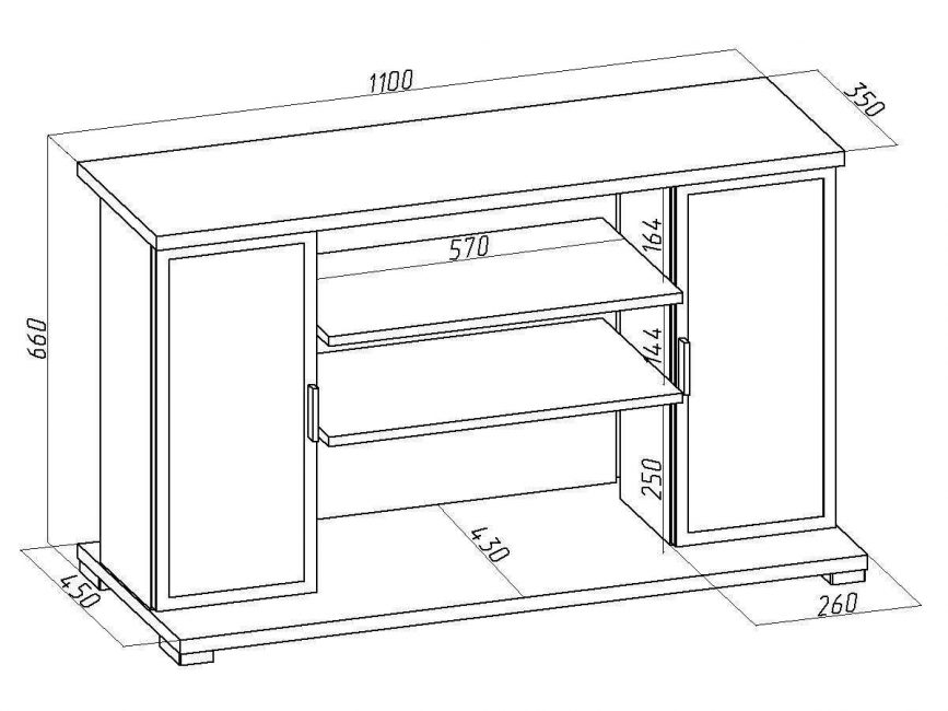 Do not forget about the dimensions before buying a cabinet