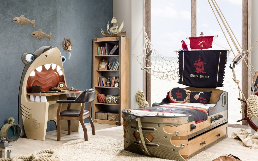 Children's with a pirate theme