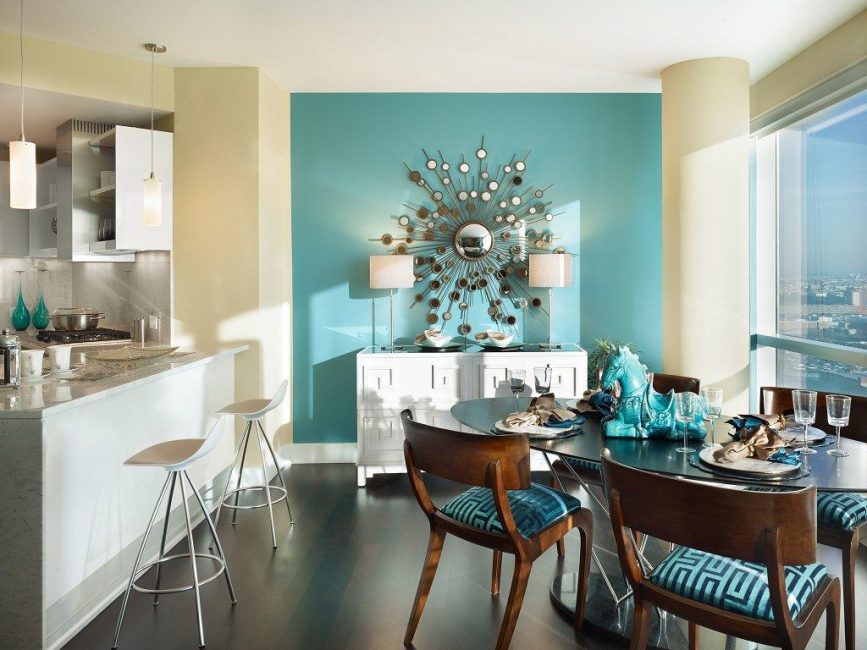 Turquoise - fits perfectly into any interior