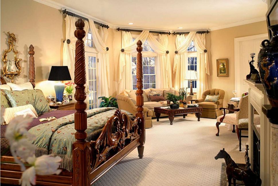 Dormitor în stil clasic