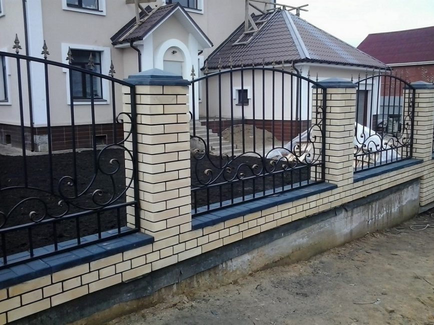 Wrought fences are unpopular with conservative homeowners