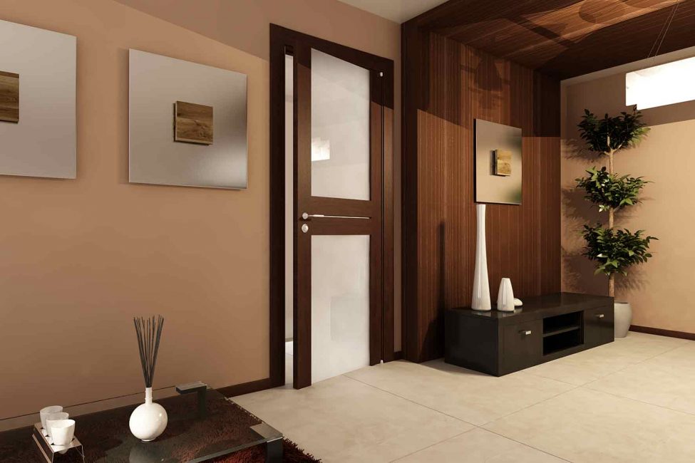 The door must be suitable for the design of other interior systems