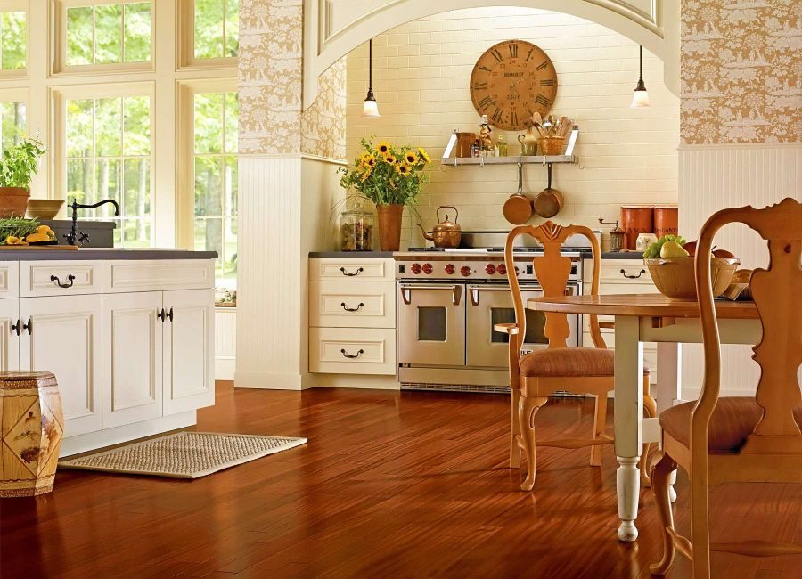 Linoleum - a practical solution for many kitchens