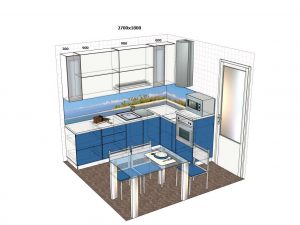 كيف نقترب من تصميم مطبخ حديث مساحته 12 متر مربع؟ 190+ صور لأفكار حقيقية (تخطيطات زاوية ، مستطيلة ، مربعة)