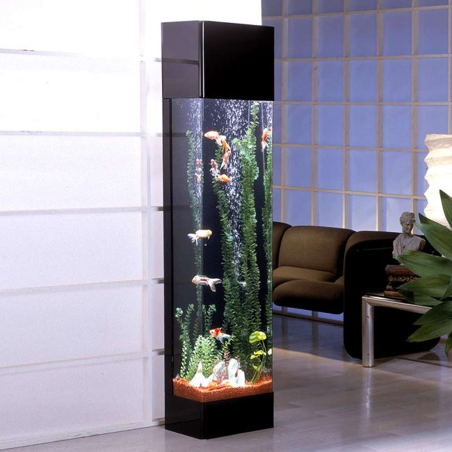 In the form of a column - fits into any interior
