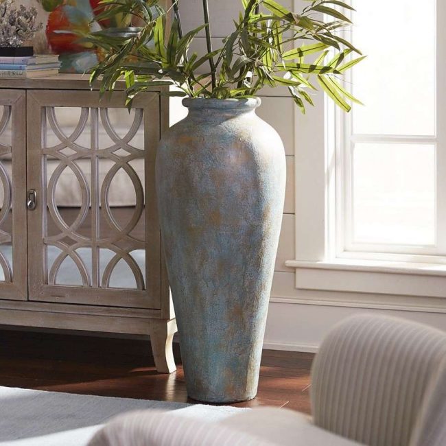 Vases de sol appelés vases avec une hauteur de plus de 40 cm