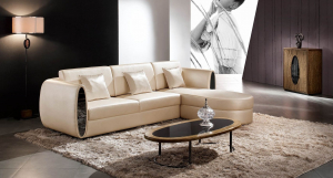 Leather sofa in the interior: What to file? 160+ (photo). From large to small. From white to black
