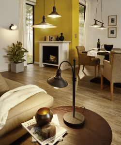 مصباح المصباح المكتبي: ملحق مهم في أي منطقة داخلية (160+ صور للحمام والمطبخ وغرفة المعيشة)