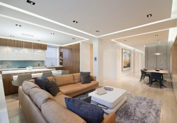 Ceiling plasterboard in the hall: 80+ Photos of this feast of design and luxury