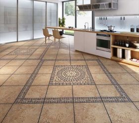 Köksplattor på golvet: 150+ Bilder av hemligheterna i vacker design