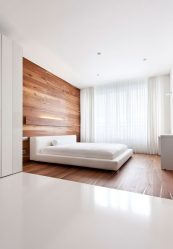 تصميم غرفة النوم على الطراز الحديث (125+ صور) - ستائر بيضاء / ورق حائط / خزانة ملابس. كيف لا تبالغي مع خيار؟