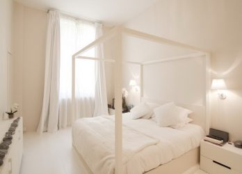 تصميم غرفة النوم على الطراز الحديث (125+ صور) - ستائر بيضاء / ورق حائط / خزانة ملابس. كيف لا تبالغي مع خيار؟