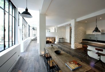 Mesa estilo loft (más de 115 fotos): ¿Qué tipo de diseño es mejor? (escrito / diario / bar / comedor / transformador)