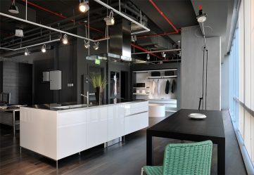 Mesa estilo loft (115+ fotos): Que tipo de design é melhor? (escrito / revista / bar / jantar / transformador)