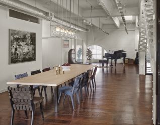 Loft-stijl tafel (115+ foto's): welk type ontwerp is beter? (geschreven / journal / bar / dining / transformator)