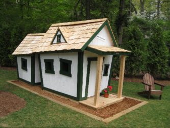Comment faire une belle maison fiable pour les enfants de bois avec leurs propres mains? 185+ (Photos) Projets à donner