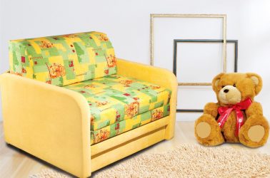 Σχεδιάστε ένα παιδικό δωμάτιο με έναν μαλακό καναπέ: Πώς και πού πρέπει να το θέσω;