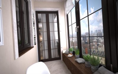 Decoración de balcón en Jrushchov: 225+ (Foto) - Ideas para hacer hermosos diseños