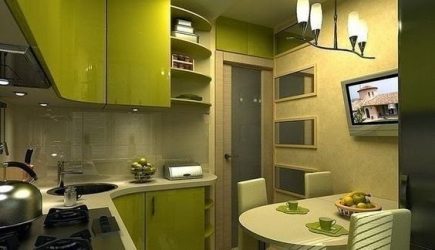 Conception d'une petite cuisine dans le Khrouchtchev: 190 + photos d'aménagements réels et pratiques