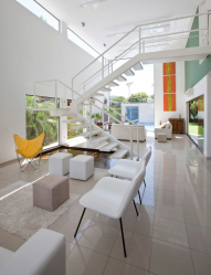 O design interior da moradia em estilo moderno: 155+ (foto) projetos para a sala de estar, cozinha, pátio