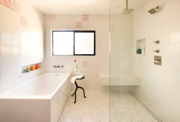 Design del bagno in una casa in legno (oltre 200 foto): decorazione fai-da-te (soffitto, pavimento, pareti)