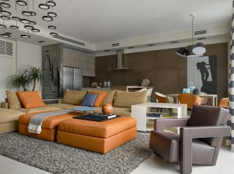 Estilos modernos básicos en el diseño de la sala de estar: más de 180 fotos de combinaciones de colores en el interior
