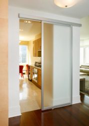 Puertas con inserciones de vidrio: 180+ (foto) de plástico, madera y aluminio (entrada, interior, cupé)