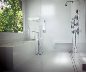 Cửa nào vào nhà vệ sinh và phòng tắm tốt hơn? 170 Tùy chọn cho bạn lựa chọn (kính, nhựa, trượt)
