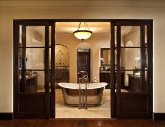 ¿Qué puertas al baño y al aseo es mejor? 170 opciones para su elección (vidrio, plástico, correderas)