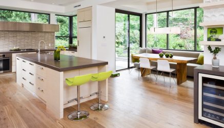 Incredibile Bay Windows in the Kitchen - Art of Design (oltre 115 foto di interni)