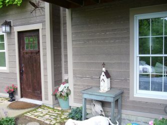 Comment choisir des panneaux pour une maison de campagne? 230+ (Photo) Finitions extérieures (pierre, brique, bois)