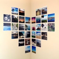 كيفية تعليق الصور على الحائط جميلة ومبتكرة (170+ صور)؟ الأفكار الإبداعية لهجات مشرقة